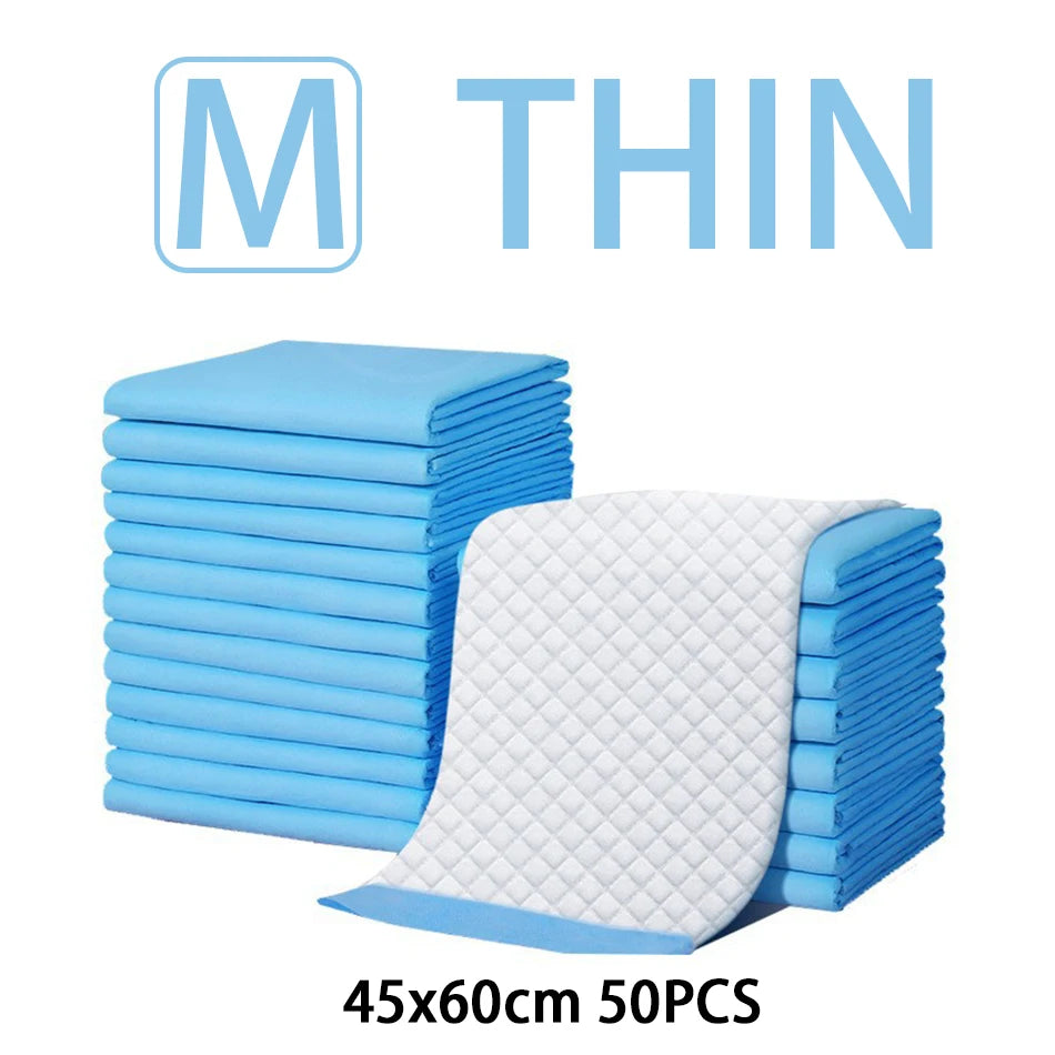 🐾 Disposable Puppy Pads | Super Absorbent Dog Diapers – 100/50/40/20PCS 🐾