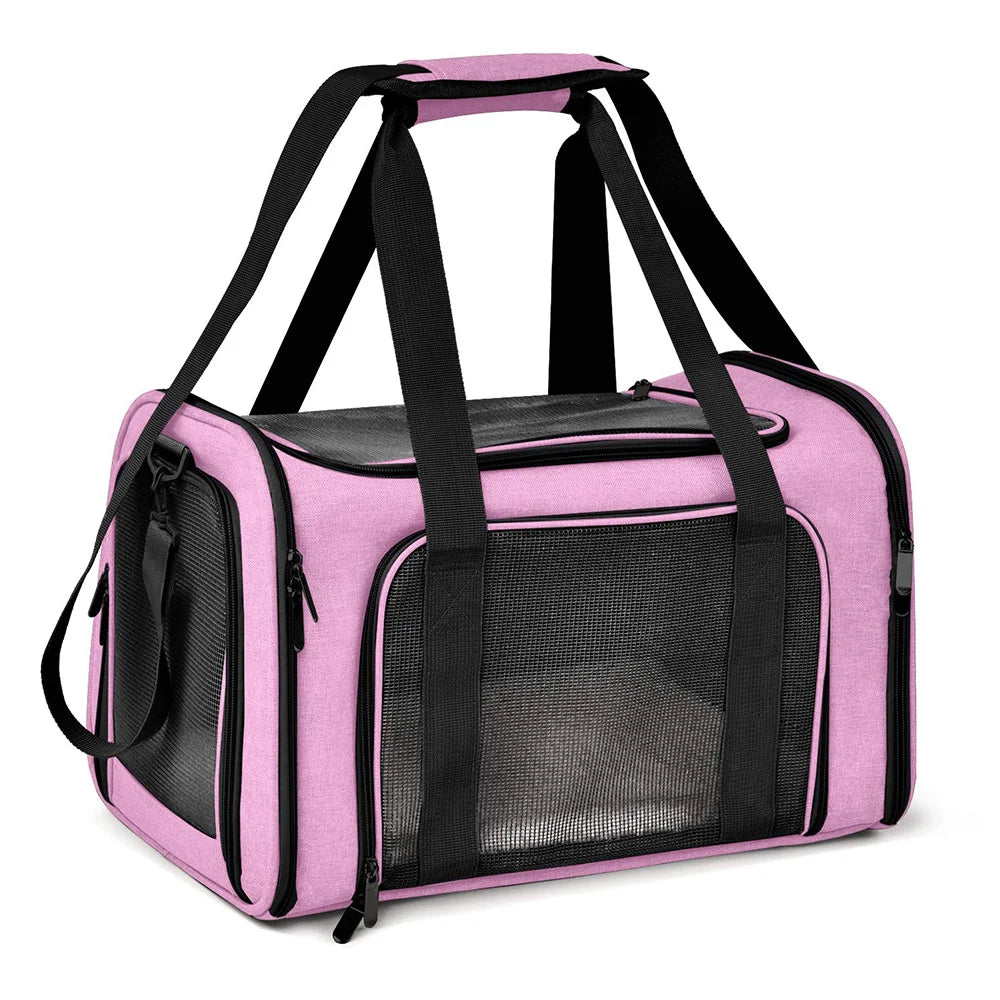 ✈️ Soft-Sided Dog Carrier Bag | Airline-Approved Travel for Small Pets 🐾