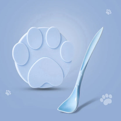 🐾 Silicone Pet Can Lids & Spoon – 2-in-1 Food Sealer Cover for Dogs & Cats 🥣
