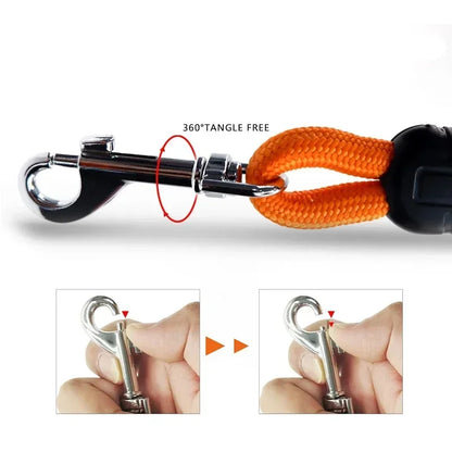 Heavy Duty Dog Training Leash – 5/10/15M Reflective Rope