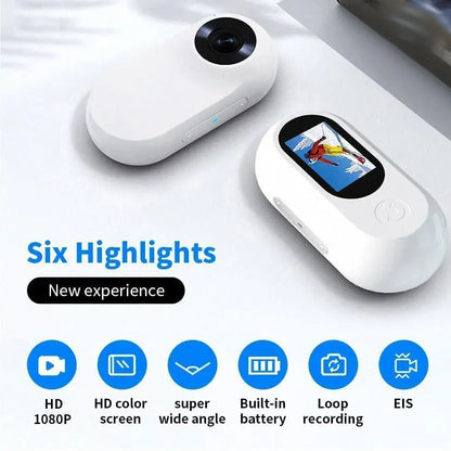 📸 Pet Collar Camera 🎽 Mini Action Cam for Dogs & Cats on the Go