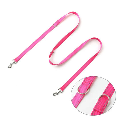 🏃‍♀️ Double Dog Leash 🐶 Reflective Hands-Free Running Lead