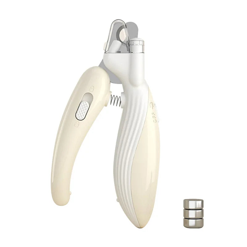✂️ LED Pet Nail Clippers – Professional Grooming Scissors for Dogs & Cats 🐾