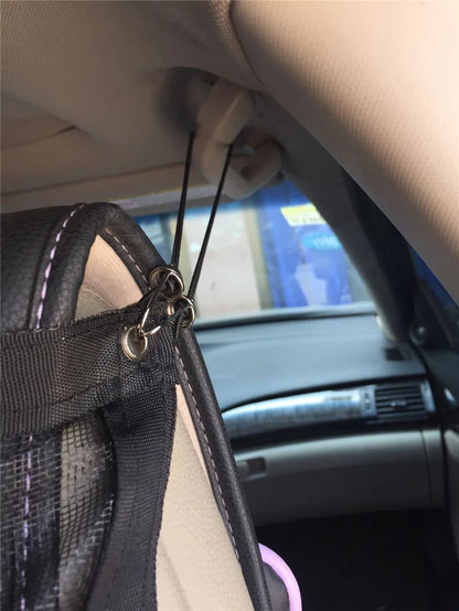 🚗 Car Pet Barrier Net 🐶 Mesh Safety Divider for SUVs & Hatchbacks