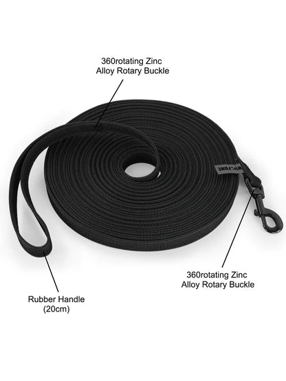 🐕 Long Dog Training Leash – Durable Nylon Rope Lead for Small & Large Dogs 🐾