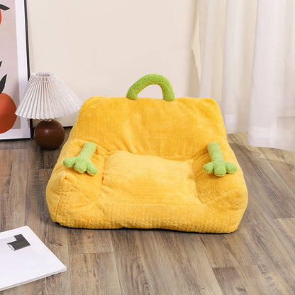 Cartoon Monster Plush Pet Sofa 🛋️ – Cute & Cozy Nest for Small & Medium Dogs & Cats