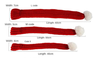 Christmas Pet Scarf 🎅 Holiday Neck Wrap for Cats & Dogs ❄️🎁