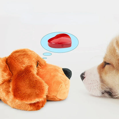 Dog Heartbeat Plush Toy for Calming & Crate Training