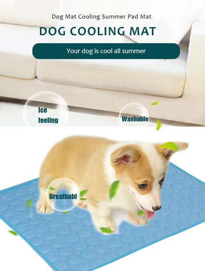 Self-Cooling Dog & Cat Mat – Summer Chill Pad