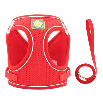 Adjustable Cat Harness & Leash Set – Breathable & Reflective
