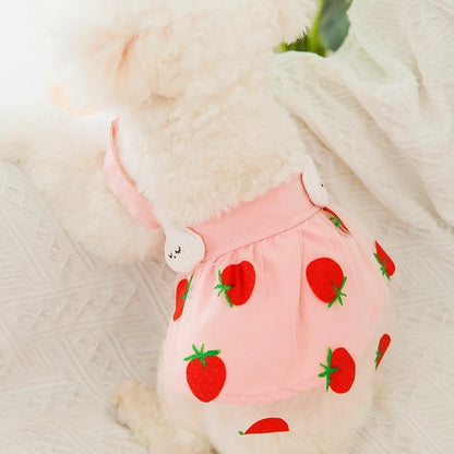 🌞 Sunflower Summer Dog Dress 🌻 Cute Mesh Princess Skirt for Small Dogs & Cats
