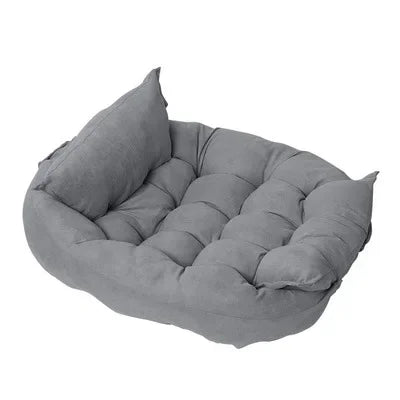 Foldable Pet Nest Bed 🐶 Cozy & Stylish Sofa Mat for Cats & Dogs 🐾