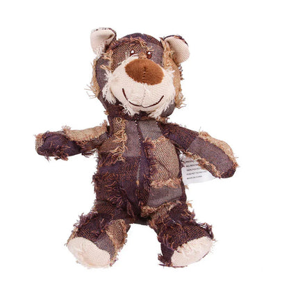 🧸 Squeaky Teddy Bear Dog Toy – Soft, Durable & Fun 🐕