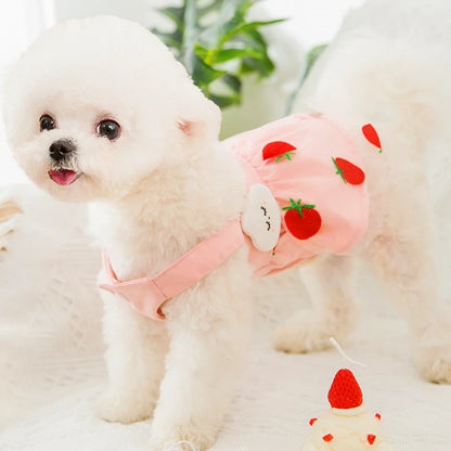 🌞 Sunflower Summer Dog Dress 🌻 Cute Mesh Princess Skirt for Small Dogs & Cats