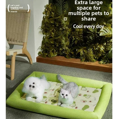Cooling Dog Bed – Summer Mat for Small & Medium Pets – Featu
