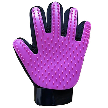 🧤 Pet Grooming Glove 🐶 Cat & Dog Hair Remover with Massage & Deshedding Function 🐱