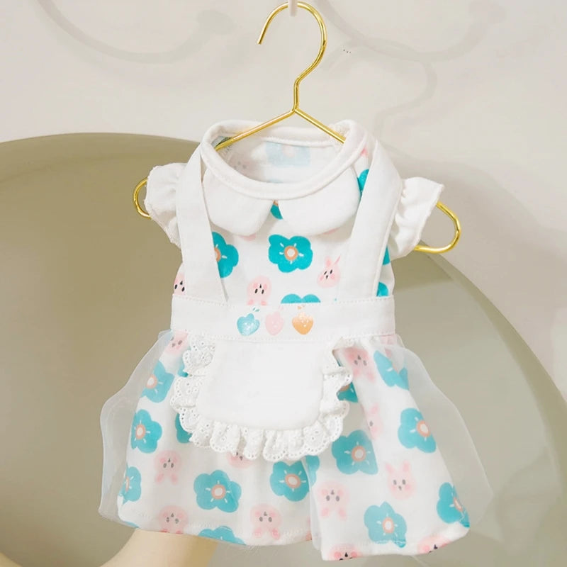 🌞 Sunflower Summer Dog Dress 🌻 Cute Mesh Princess Skirt for Small Dogs & Cats