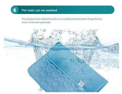 Self-Cooling Dog & Cat Mat – Summer Chill Pad