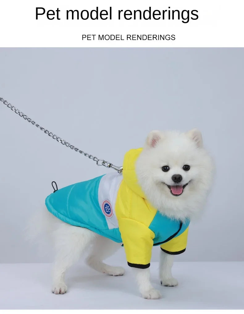 🧥 Dog Winter Jacket 🐶 Warm Padded Coat for Small & Medium Pets
