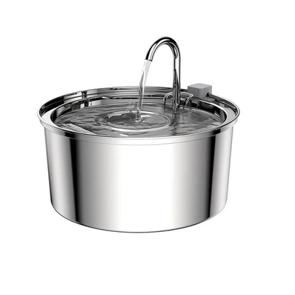 💦 Stainless Steel Auto Water Fountain for Cats & Dogs 🐾