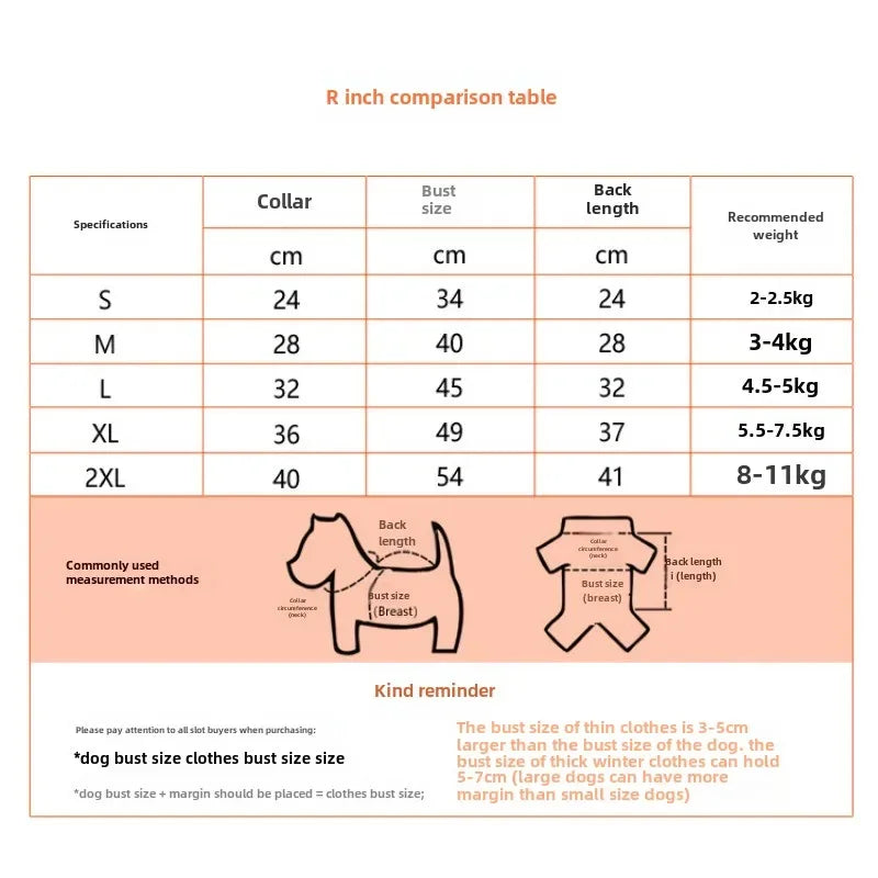 🧥 Winter Dog Jacket 🌟 Reflective Harness Coat with Zipper for Small Pets