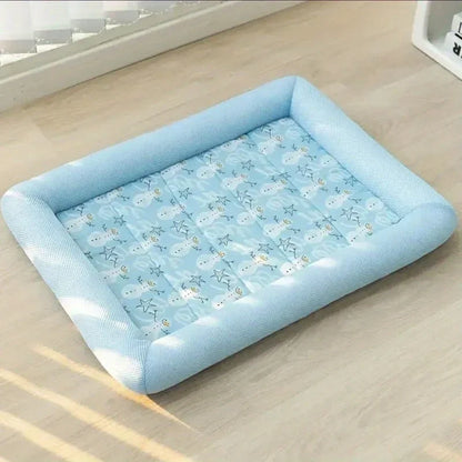 Cooling Dog Bed – Summer Mat for Small & Medium Pets – Featu