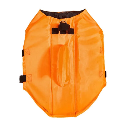 Shark Fin Dog Life Jacket 🦈 Buoyant Safety Vest for Swimming & Boating