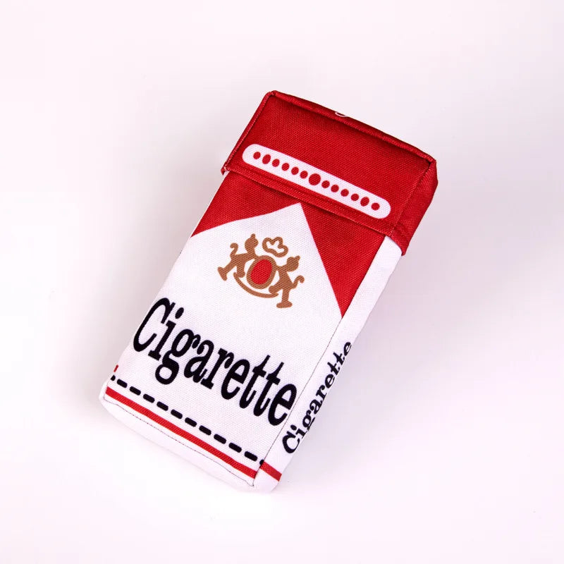 Funny Cigarette Plush Dog Toy  ✨ Soft Chew Toy for Dogs and Puppies, Imitation Design for Teething & Play