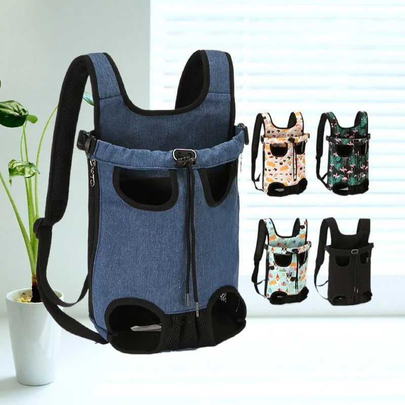 Cat Carrier Backpack – Adjustable Double Shoulder Travel Bag