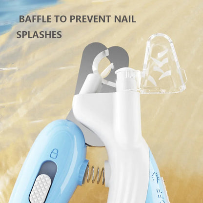 ✂️ LED Pet Nail Clippers – Professional Grooming Scissors for Dogs & Cats 🐾