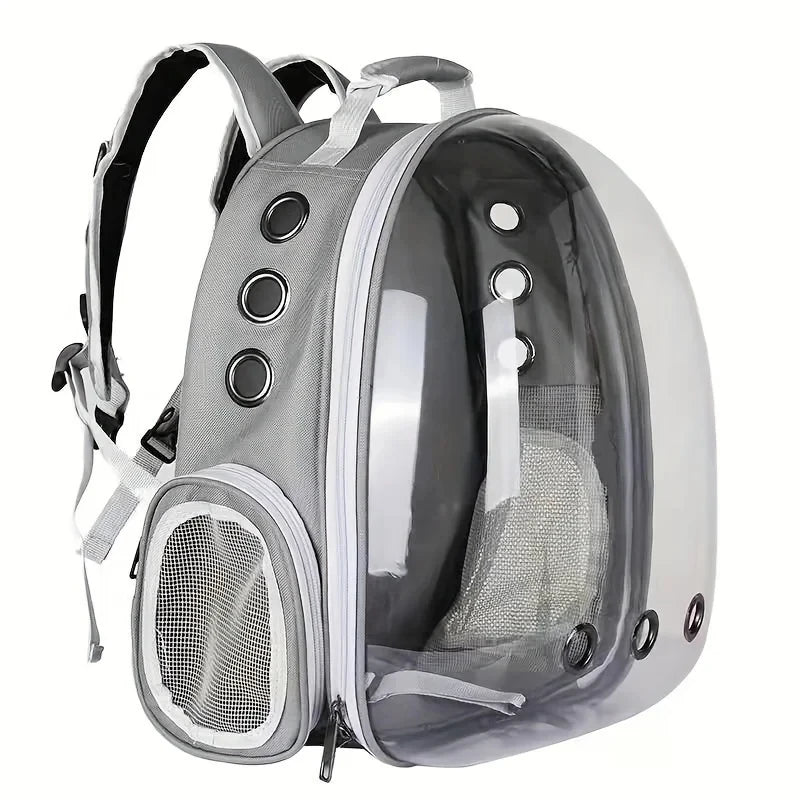 🎒 Capsule Pet Backpack 🐶🐱 | Breathable & Transparent Travel Carrier