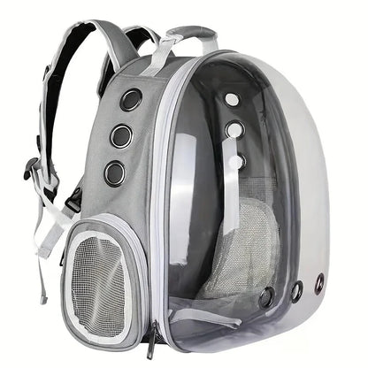 🎒 Capsule Pet Backpack 🐶🐱 | Breathable & Transparent Travel Carrier