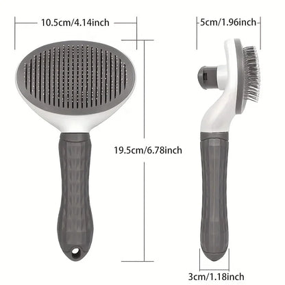 🐾 One-Click Pet Hair Removal Brush | Effortless Grooming for Dogs & Cats 🐾