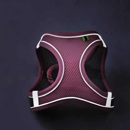 🐾 Reflective Pet Harness – Breathable Adjustable Vest for Dogs & Cats 🐶