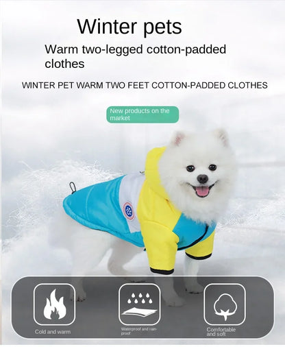 🧥 Dog Winter Jacket 🐶 Warm Padded Coat for Small & Medium Pets