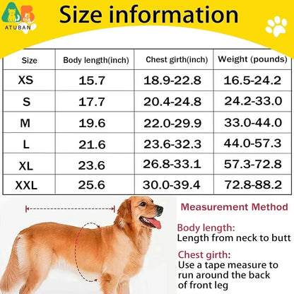 🧥 Waterproof Dog Jacket – Warm Fleece Lined Raincoat with Reflective Design 🐾
