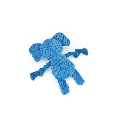 Cartoon Animal Plush Dog Toy 🐾 Squeaky Rope Chew Toy for Small Dogs & Puppies