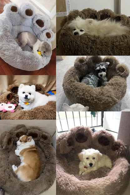 Luxury Plush Dog Sofa Bed 🐶 | Cozy & Washable Nest for Small to Large Pets 🛏️
