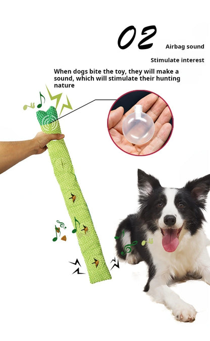 Interactive Dog Puzzle Toy 🐌 Snail Squeak & Treat Hider – Mental Play for Puppies & Small Dogs
