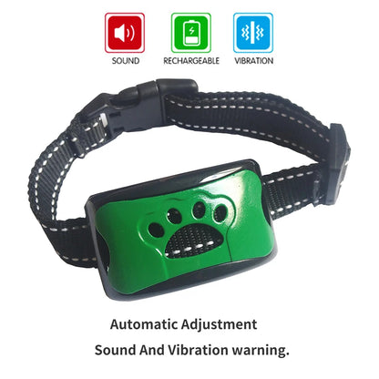 Smart Dog Collar – Adjustable Sound & Vibration Feedback