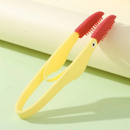 🪥 Soft Silicone Pet Eye Brush – Tear & Poop Cleaning Comb for Dogs & Cats 🐾