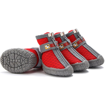 🐕 Warm Non-Slip Dog Boots for Winter & Outdoor Climbing ❄️
