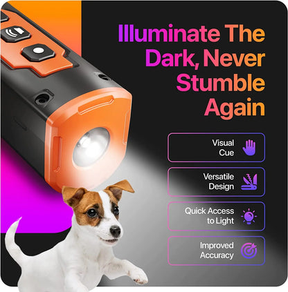 🐕‍🦺 Ultrasonic Dog Trainer 🔋 LED & Rechargeable (XP30)