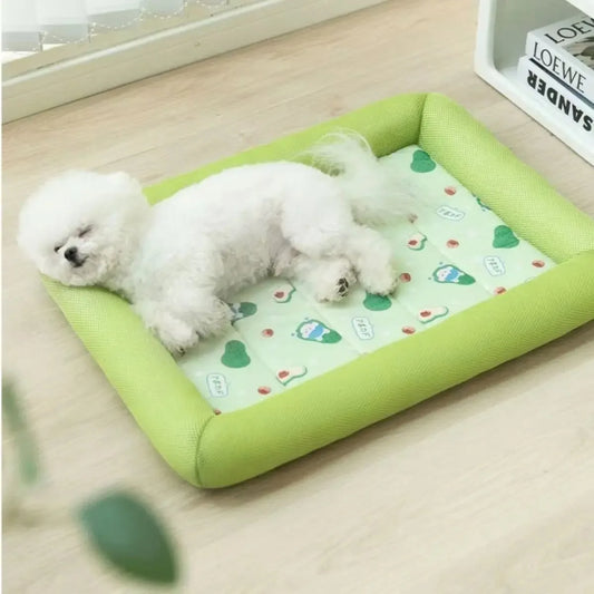 Cooling Dog Bed – Summer Mat for Small & Medium Pets – Featu for pets, comfortab