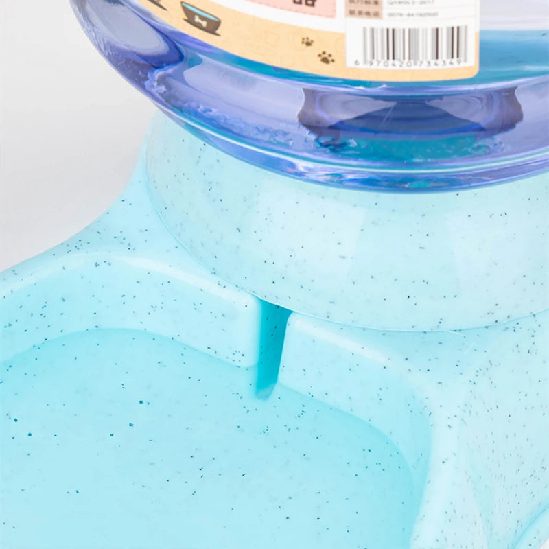 Auto Water & Food Bowl Set – Large Pet Feeder Station