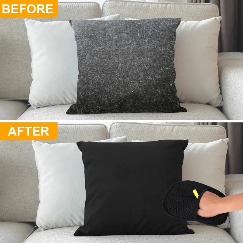 🧤 Reusable Pet Grooming Gloves – Electrostatic Hair Removal Mitts for Cats & Dogs 🐾