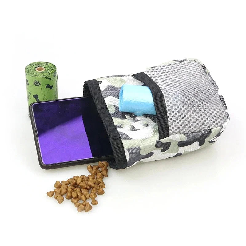 🎒 Oxford Dog Treat Training Pouch Hands 💪 Free Snack Bag for Walks & Training!