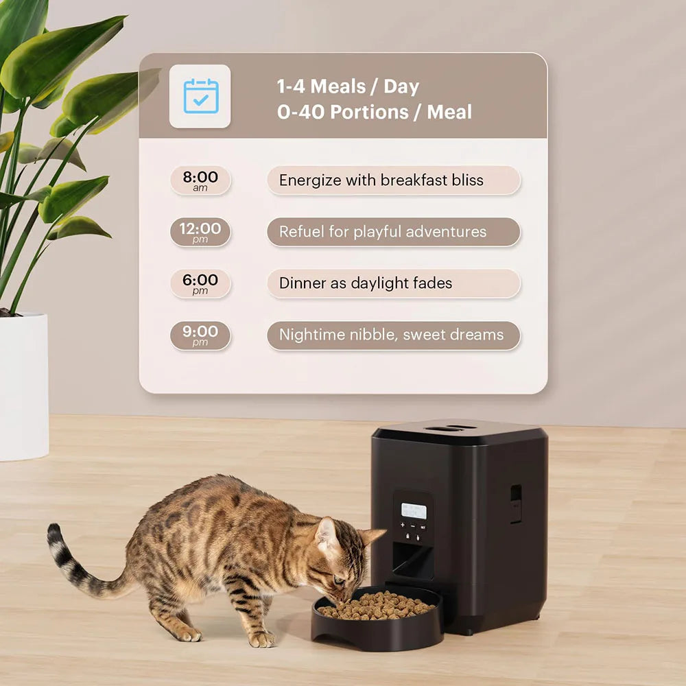 ️ Smart Automatic Pet Feeder with Timer for Cats & Dogs