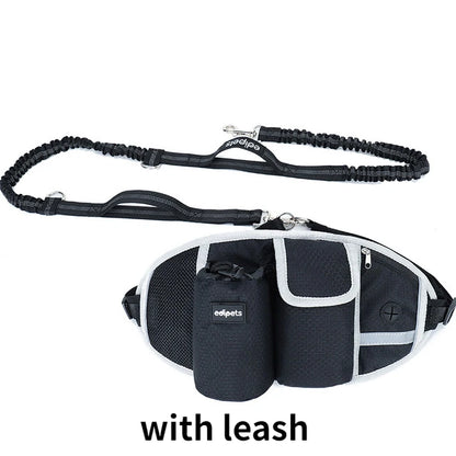 Hands-Free Dog Training Waist Bag – Leash & Storage Pockets