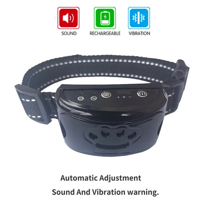 Smart Dog Collar – Adjustable Sound & Vibration Feedback